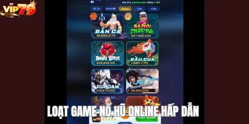Trải nghiệm các phiên bản game nổ hũ online thú vị để săn thưởng lớn. 