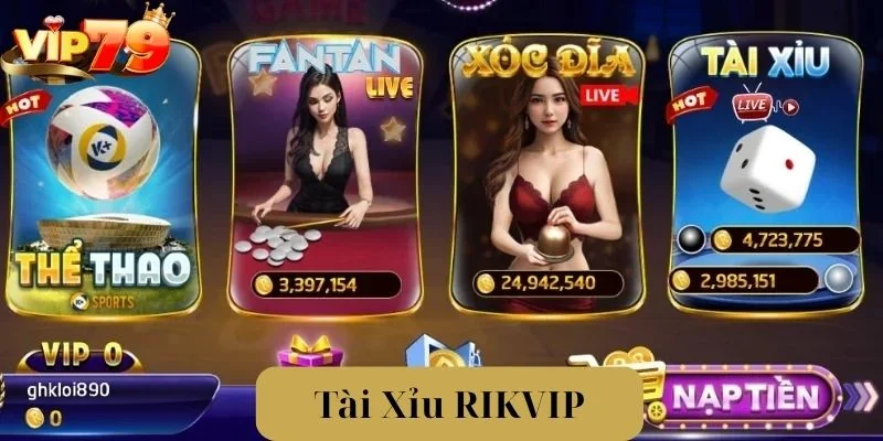 Ưu điểm độc quyền chỉ có ở Tài Xỉu RIKVIP.