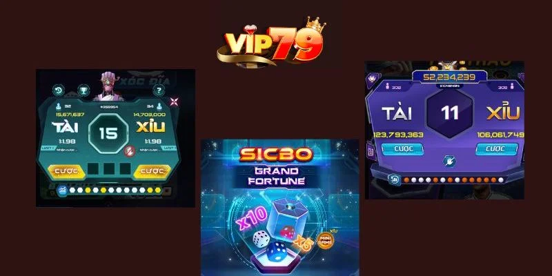 Top các phiên bản tài xỉu VIP79 thú vị nhất năm 2025.
