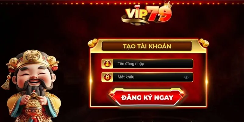 Thao tác đăng ký cá cược tại VIP79 rất đơn giản, dễ thực hiện.