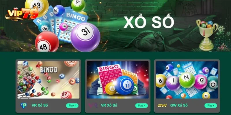 Sảnh xổ số VIP 79 hấp dẫn mở thưởng liên tục mỗi ngày.